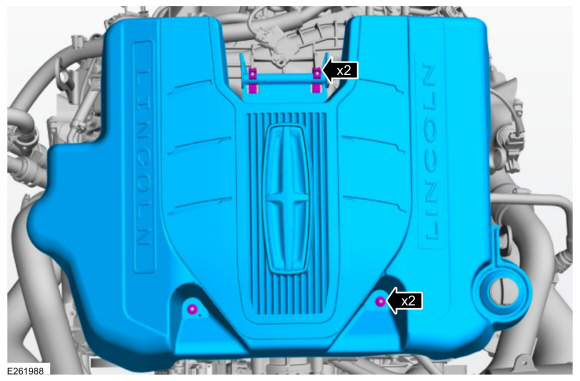 Lincoln Navigator Fuel System Pressure Check General Procedures