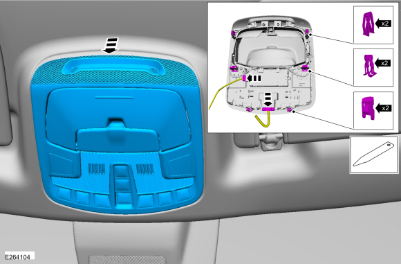 Lincoln Navigator Overhead Console Removal And Installation