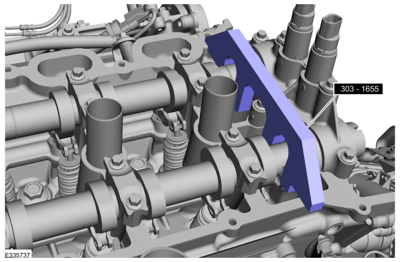 Lincoln Navigator - Camshaft RH. Removal and Installation - Engine